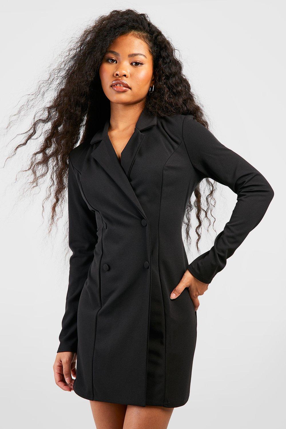 Robe blazer mi longue hot sale