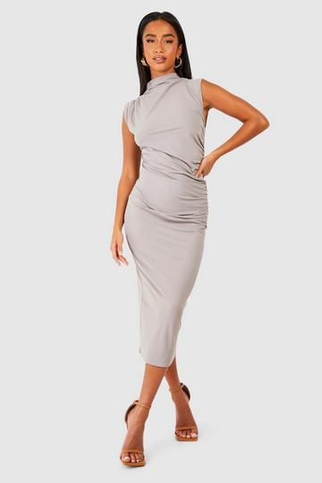 Draped bodycon dress