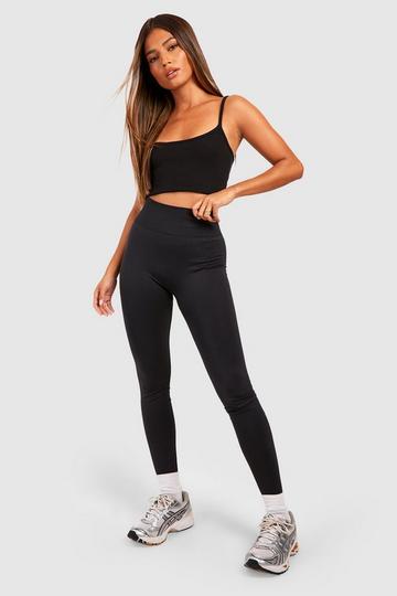 Lacey Charcoal Active Ruched Bum Leggings