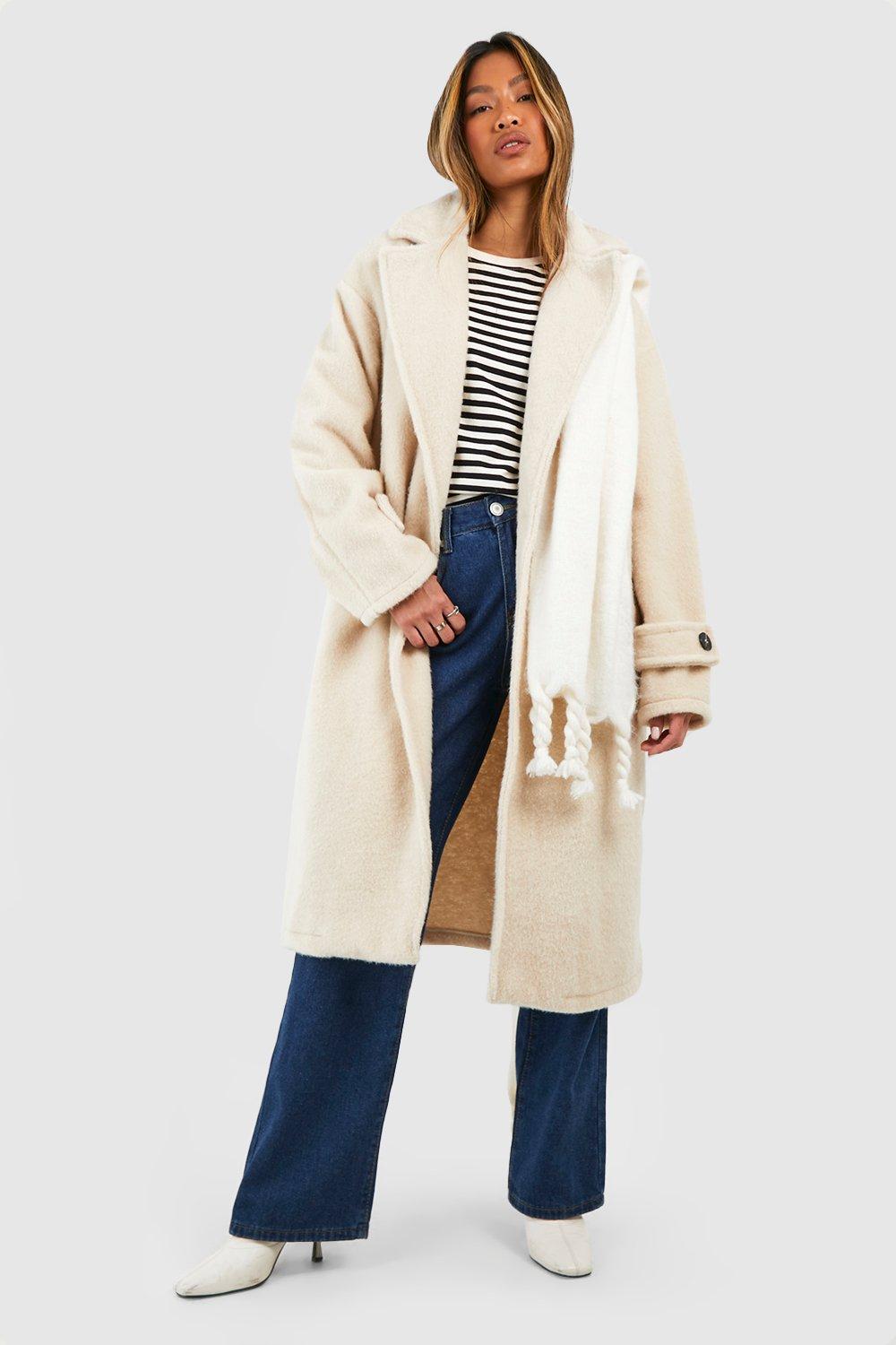 Ivory on sale wool jacket