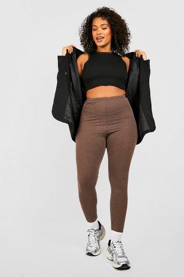 Boohoo Ribbed Black Leggings  International Society of Precision  Agriculture