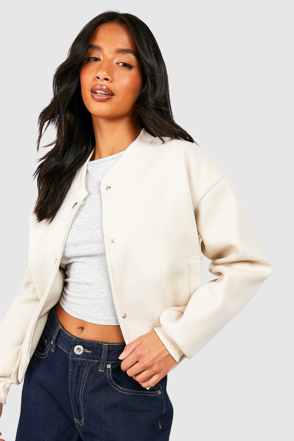 Ivory hotsell wool jacket