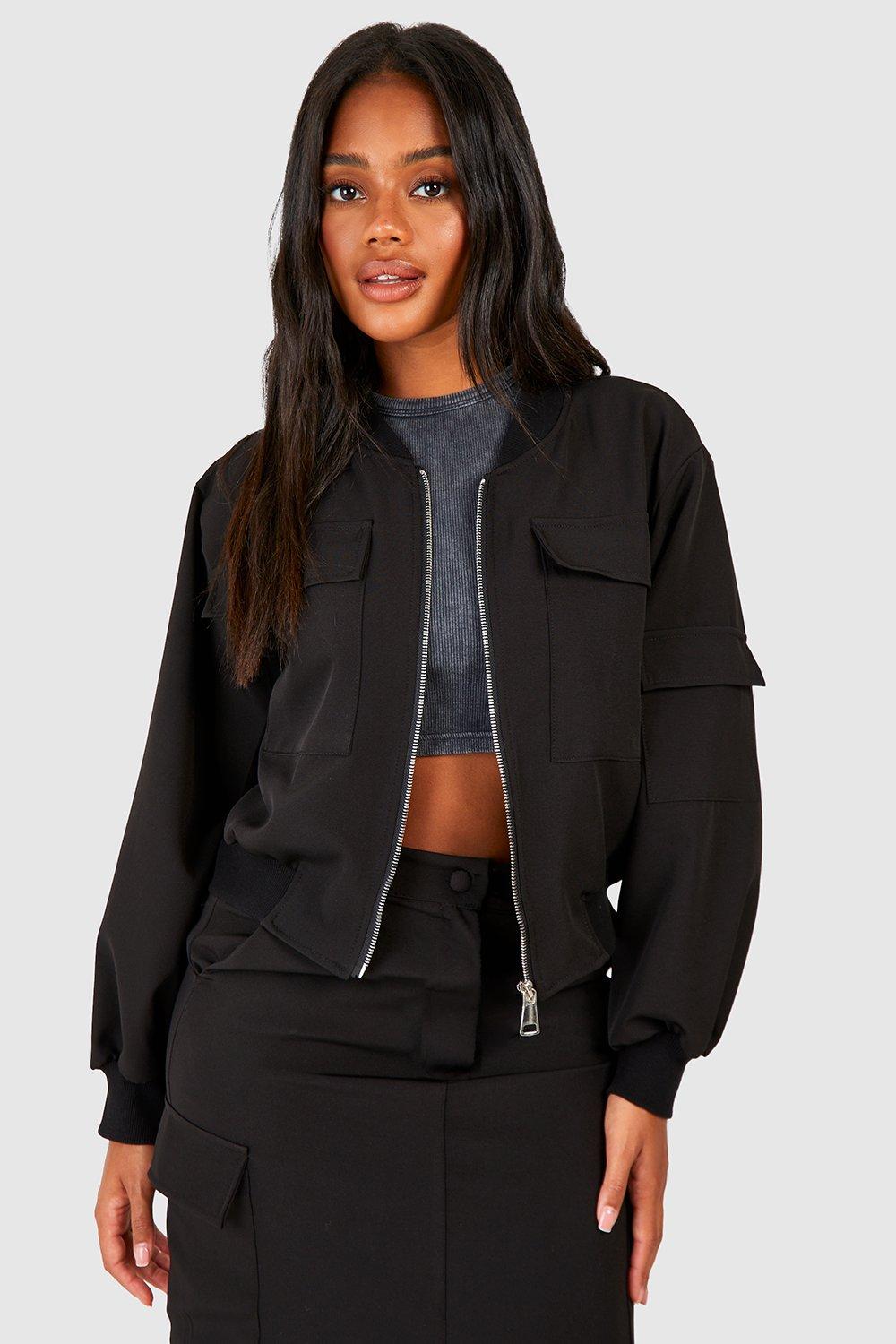 Cargo on sale jacket women