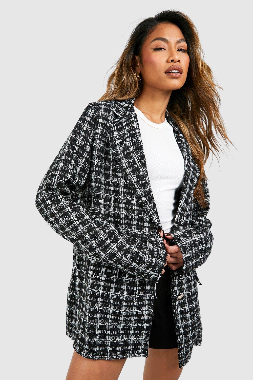 Small check clearance blazer