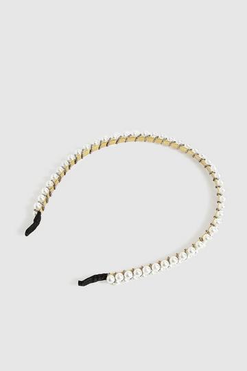 Pearl Detail Headband pearl