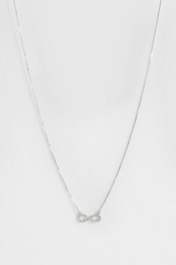 Infinity Chain Necklace silver