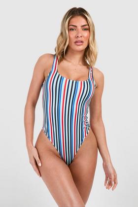 Extreme Ruched Front Cut Out Swimsuit