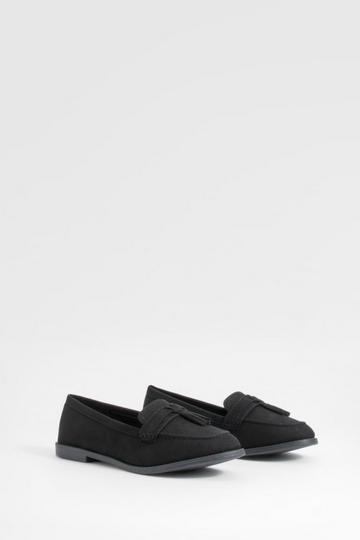Tassel Loafers black