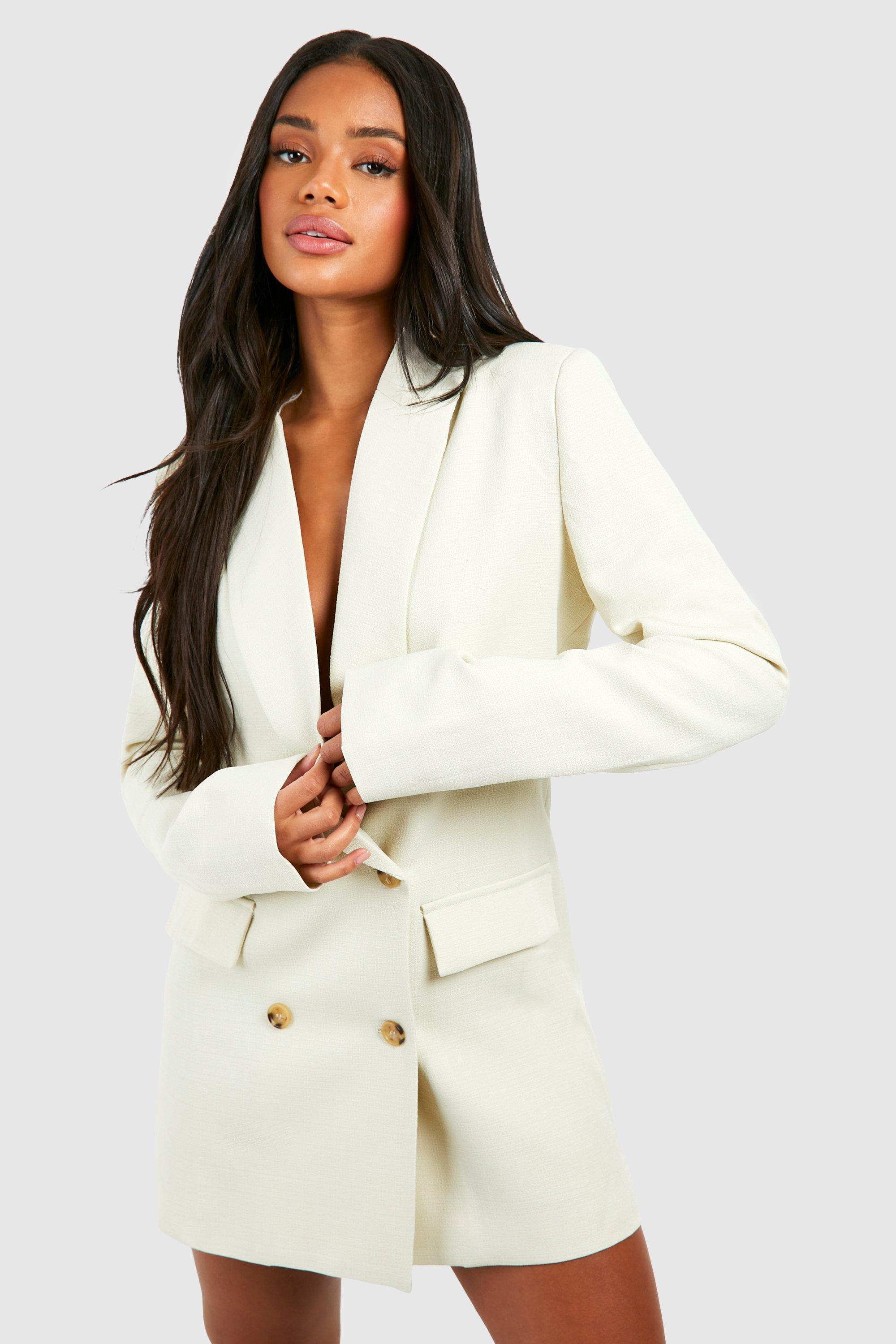 Beige blazer hot sale outfit womens