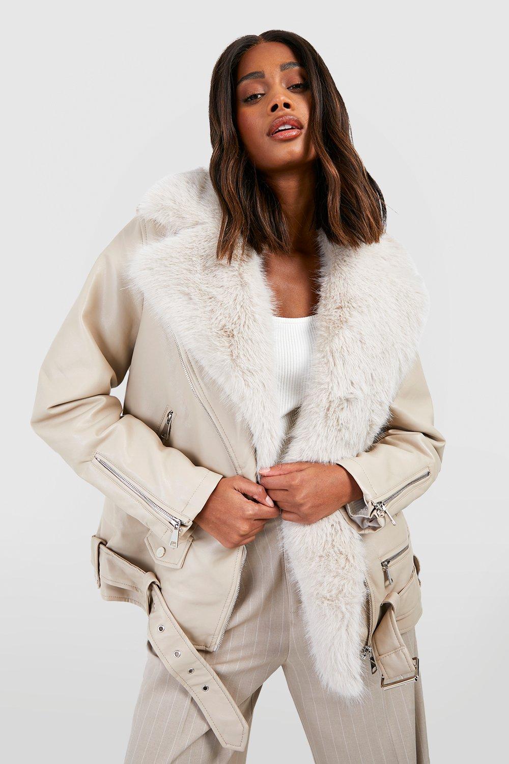 Mink on sale white coat