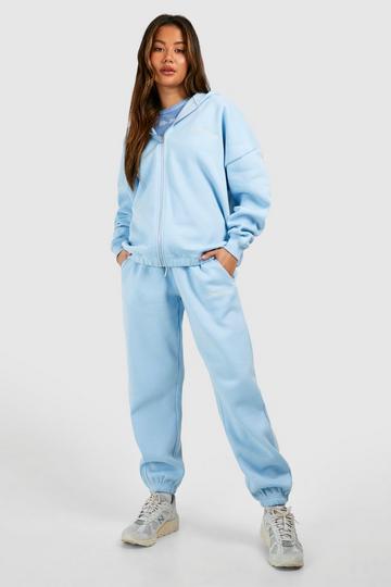Dsgn Studio Embroidered Oversized Cuffed Jogger blue