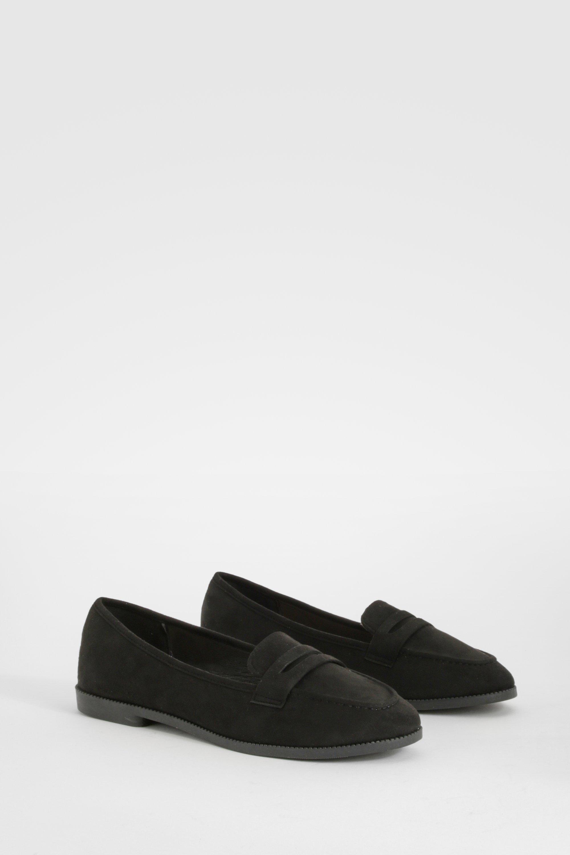 Cheap store black loafers