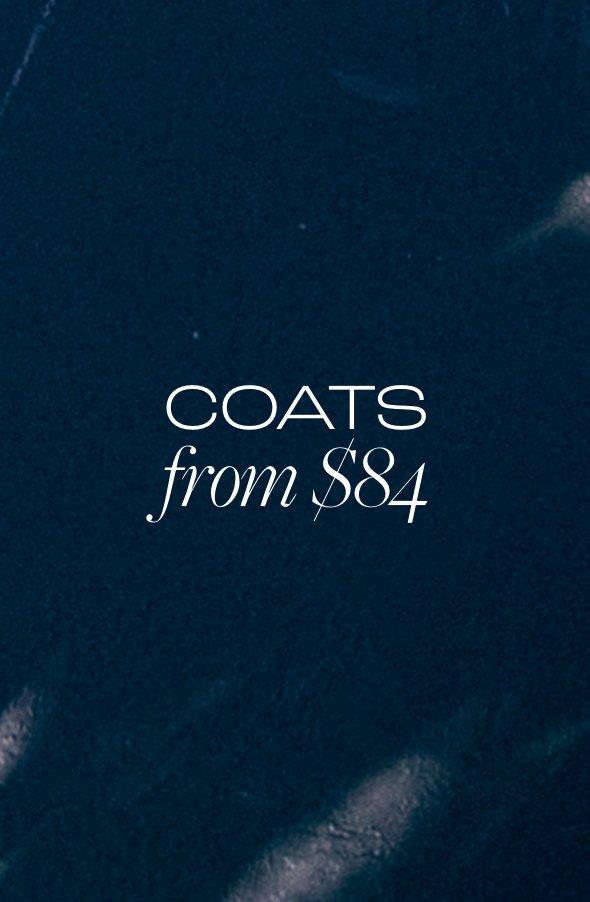 Coats from $84