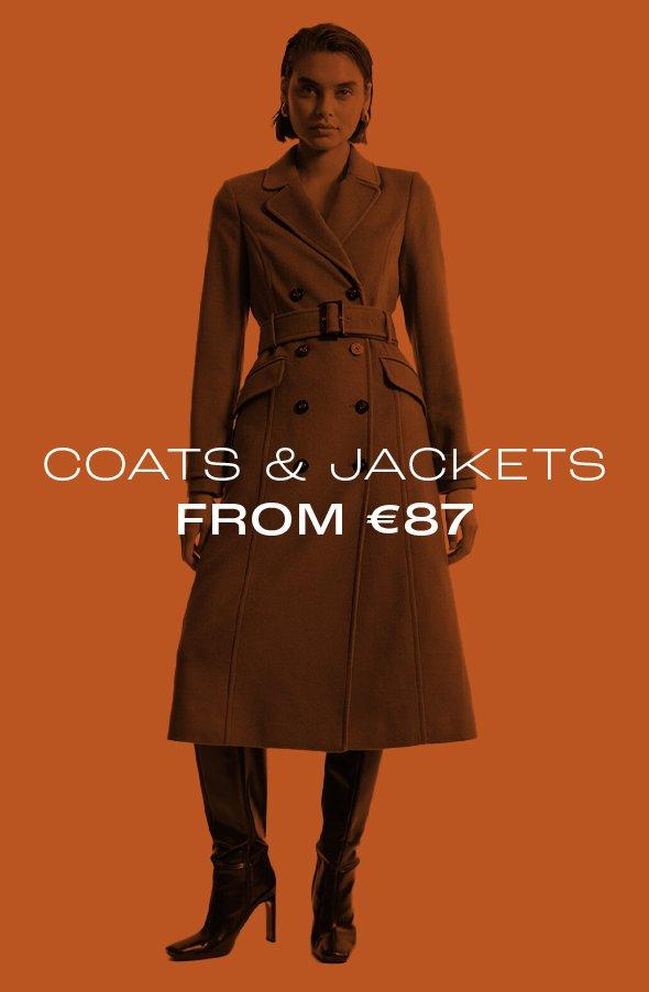 Coats & Jackets from €87