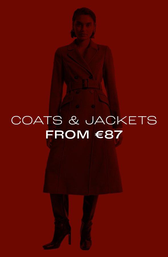 Coats & Jackets from €87