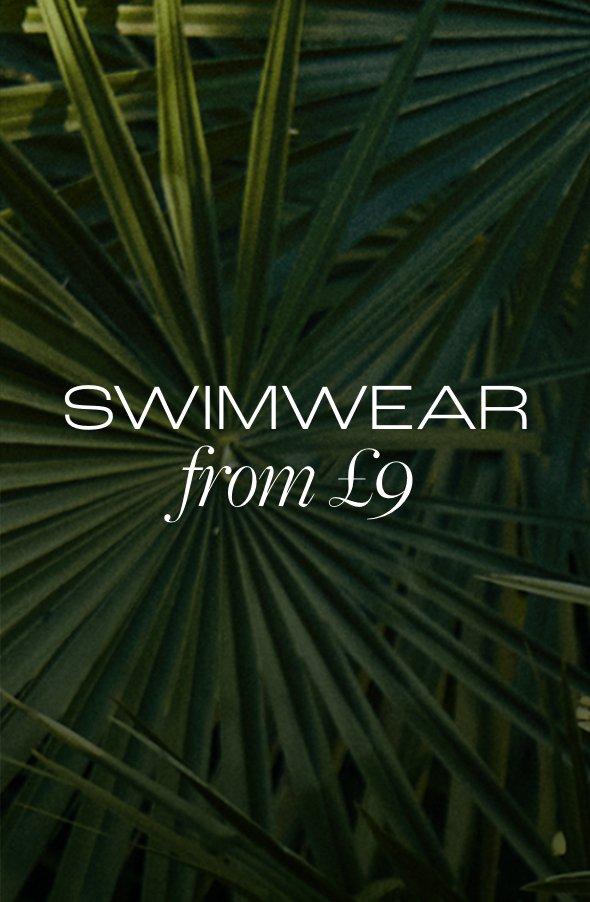 Swimwear from £9