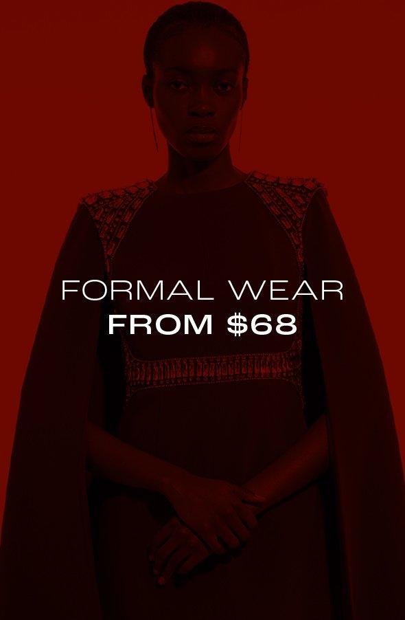 Formal Wear from $68