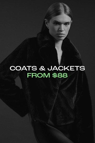 Coats & Jackets from $88