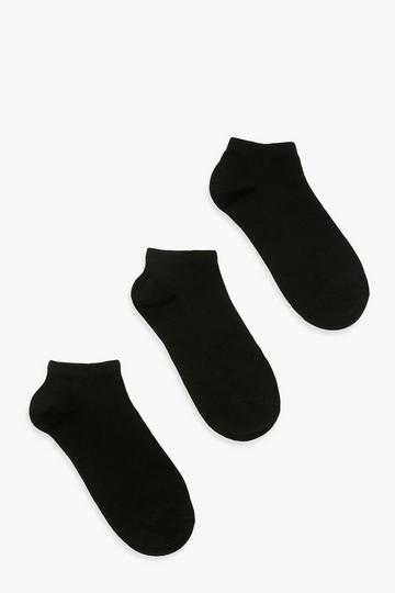 Trainer Socks 3 Pack black