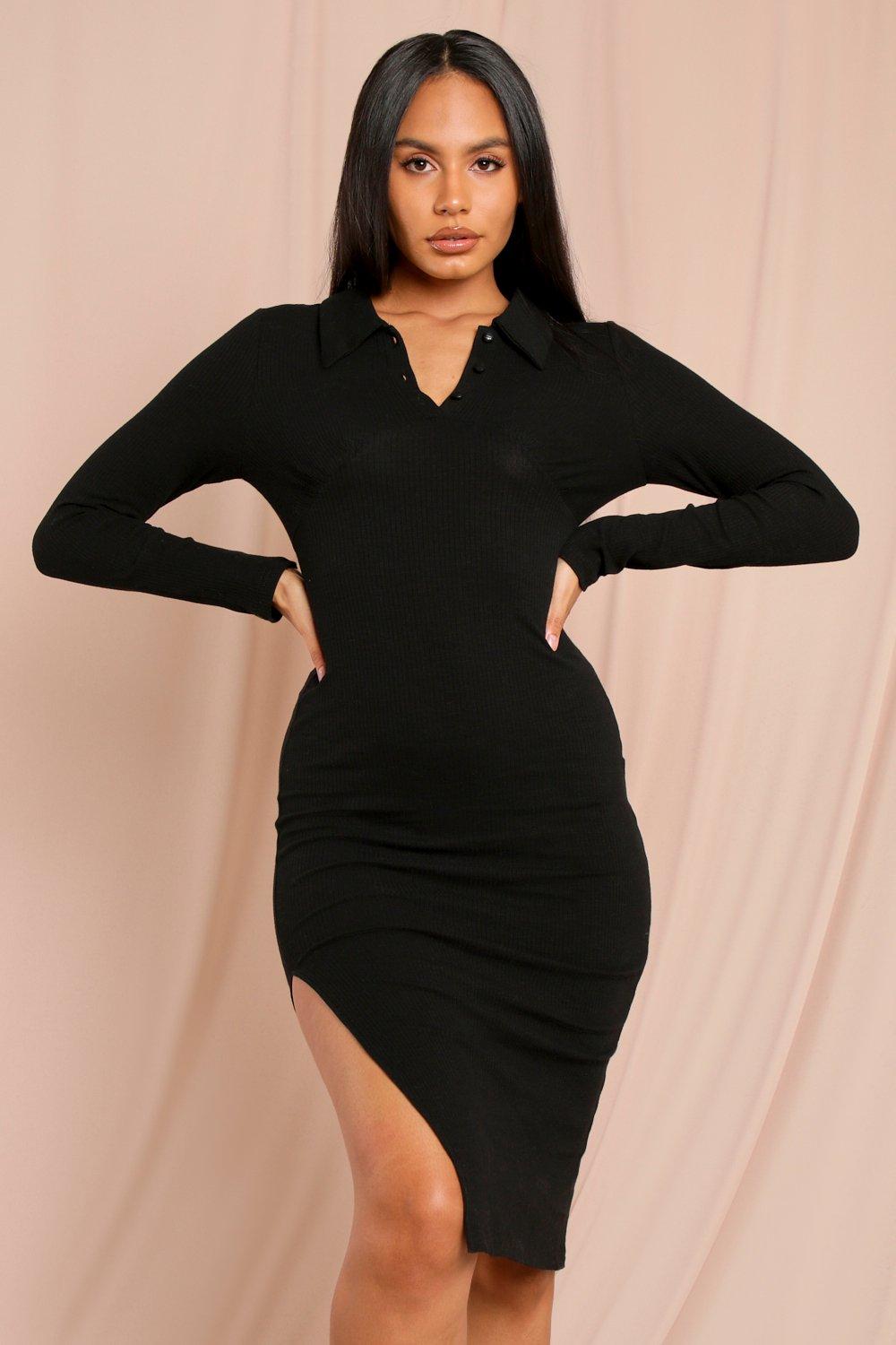 Funeral hot sale dresses boohoo