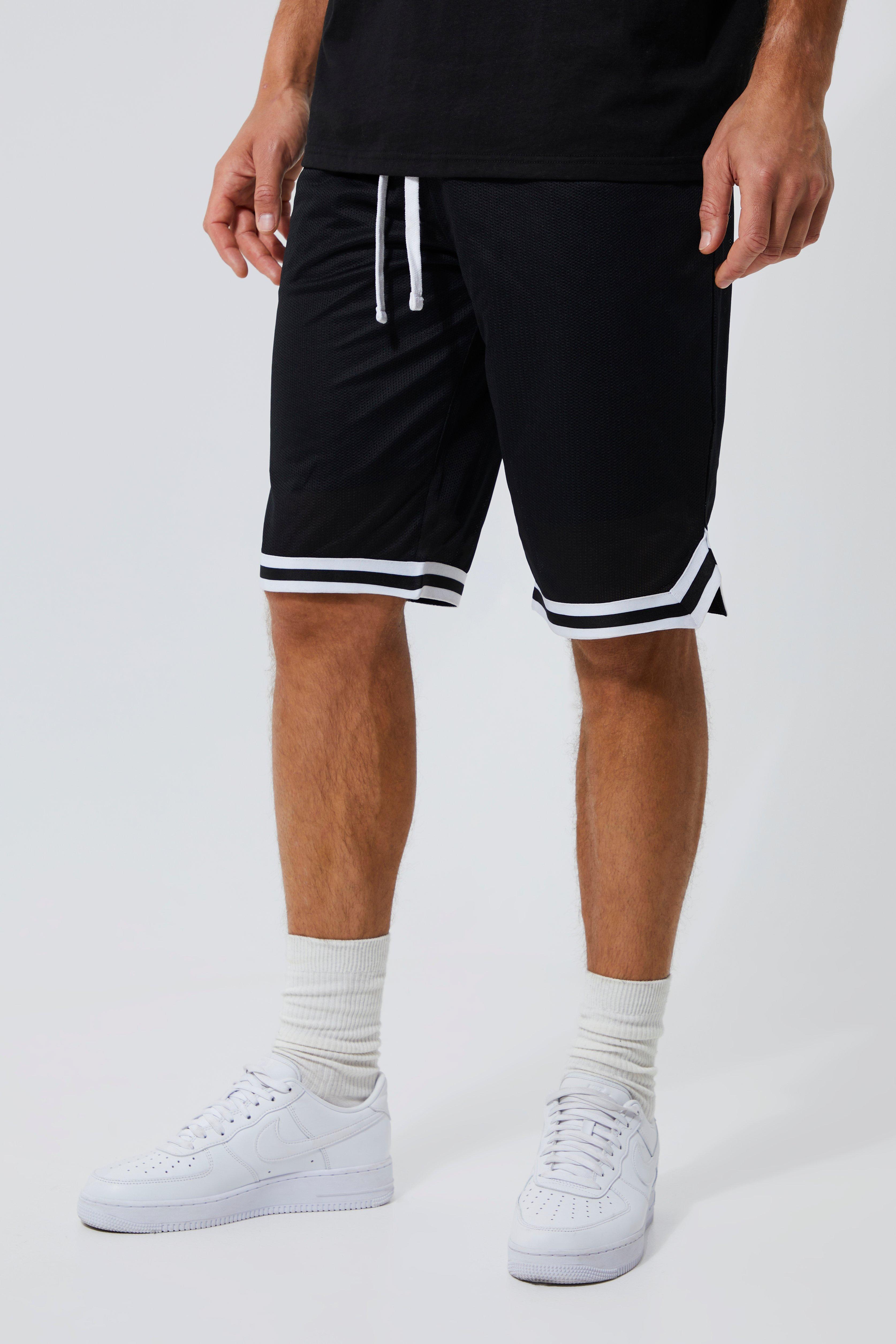 Men's Plus Loose Ruched Side Jersey Short | Boohoo UK