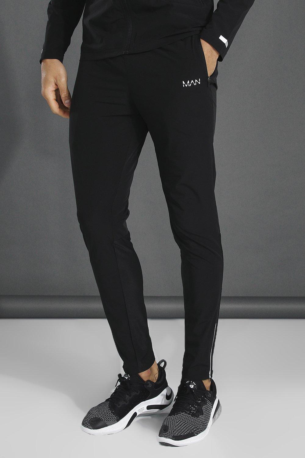 Jacquard Stripe Tapered Jogger | boohoo