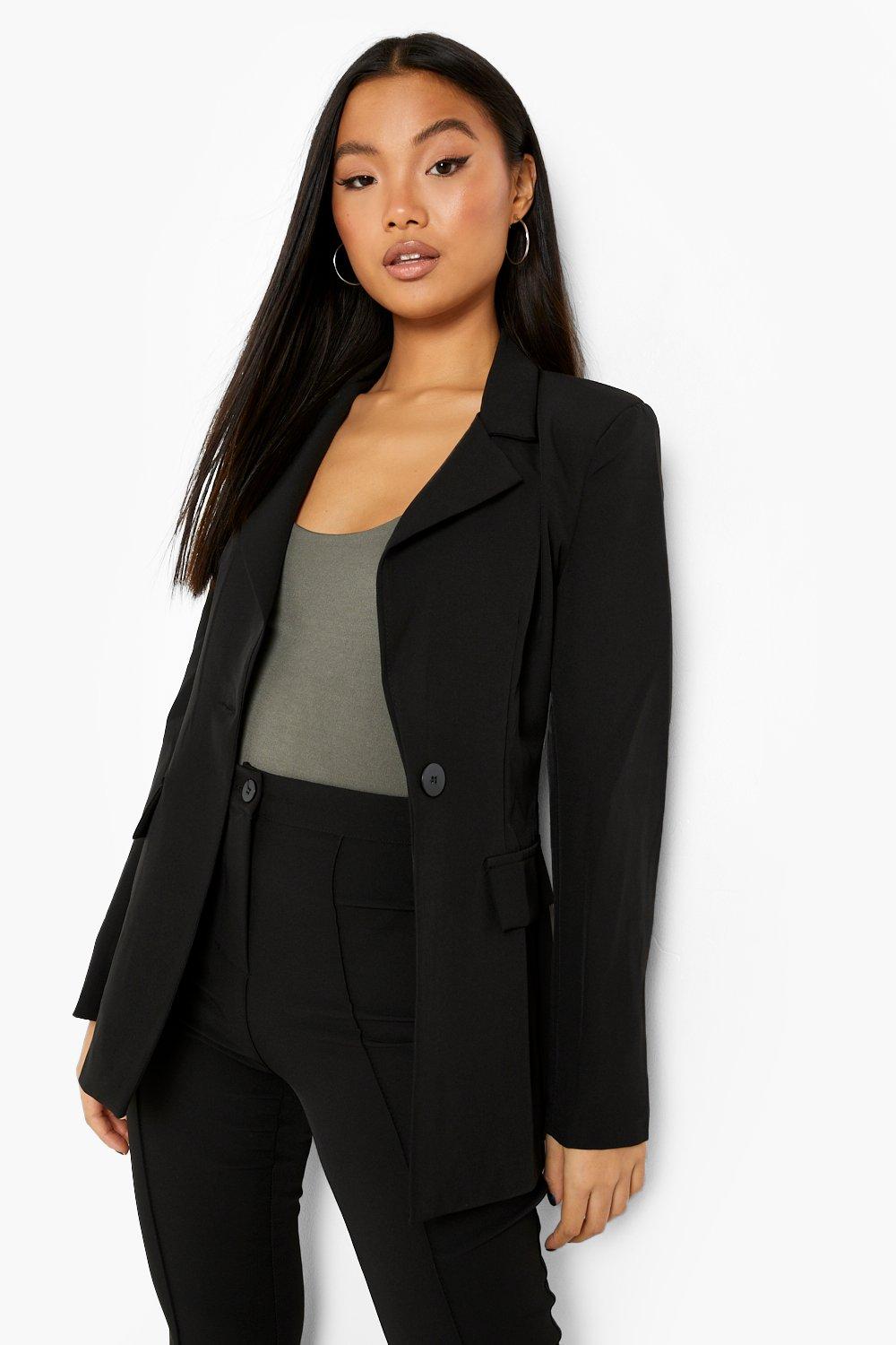 black evening jacket for women