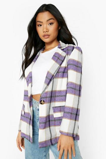 Check coats | boohoo UK