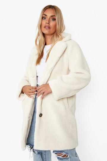 White fur coats