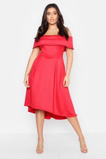 Red Race Day Dresses | boohoo UK