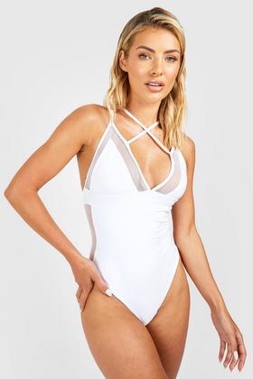 Bride Open Back Strappy Swimsuit