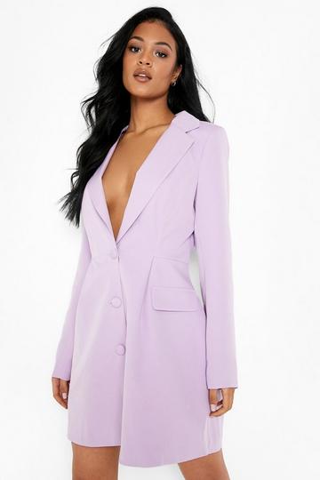 Aquamarine Lilac Blazer & Bralette