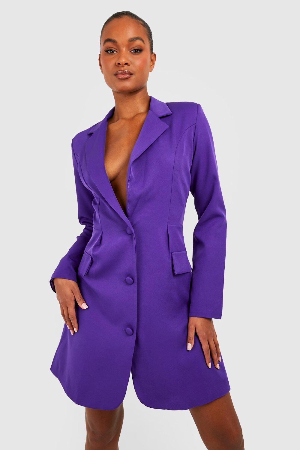 Long on sale purple blazer