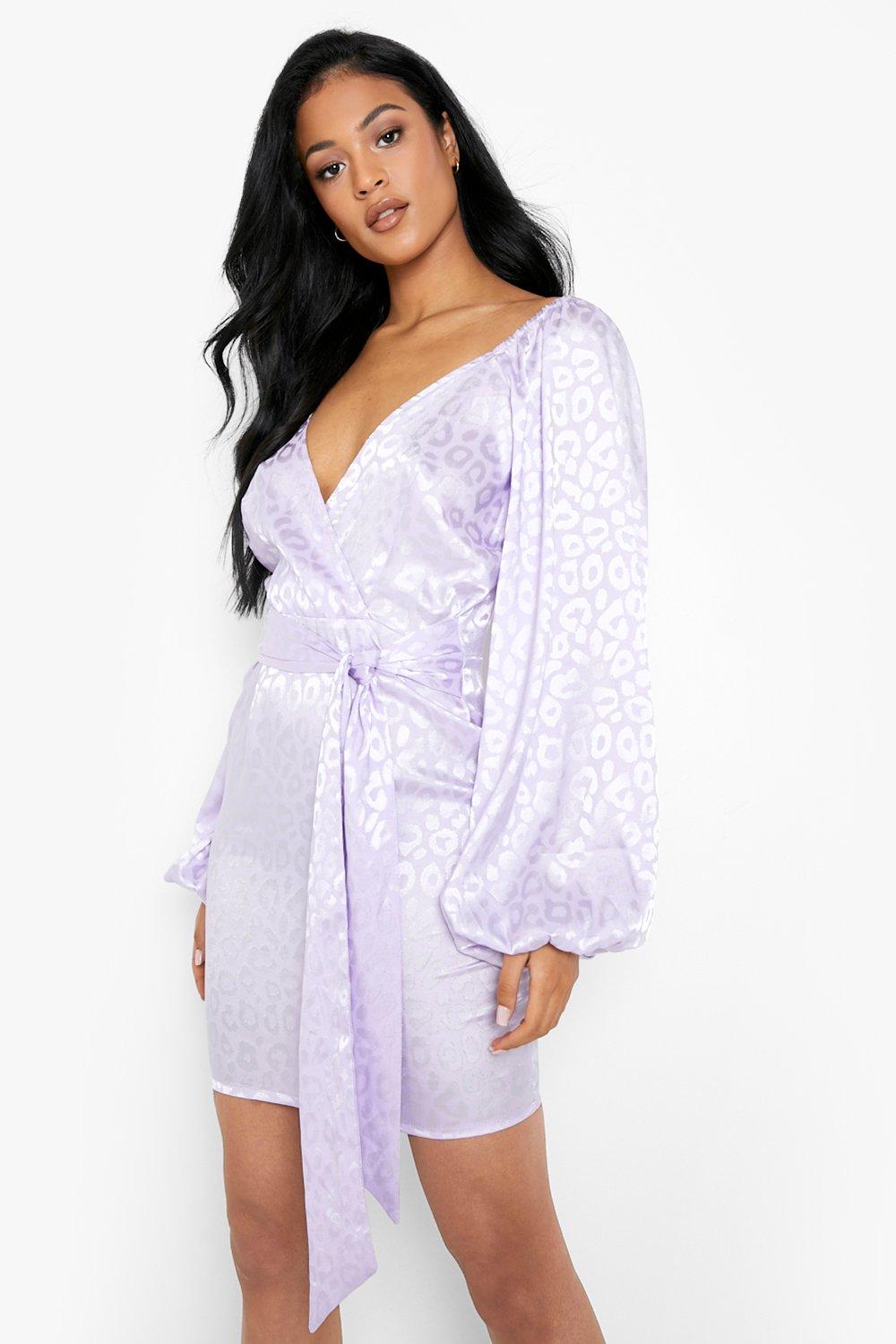 purple night out dress