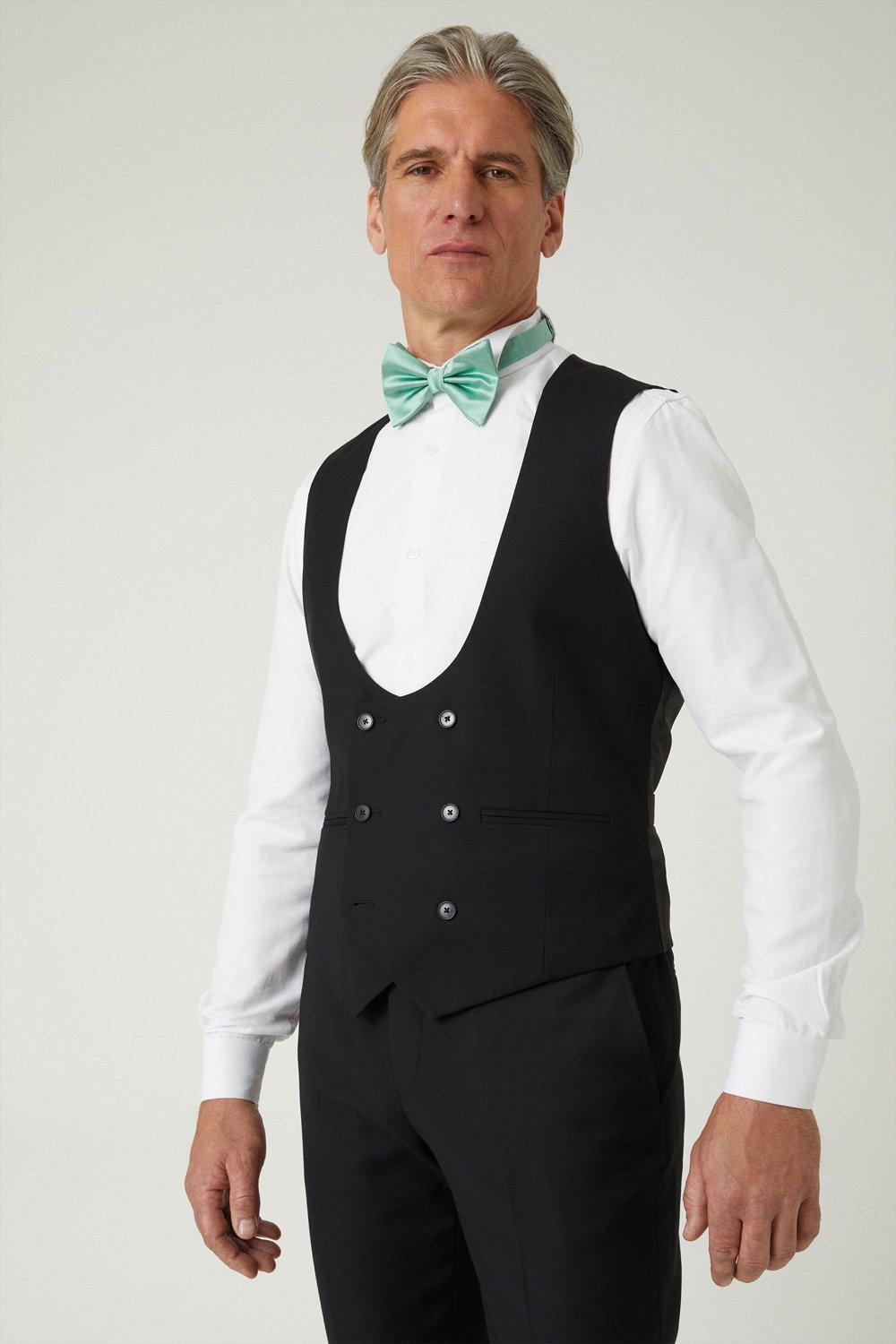 Tuxedo suit with on sale waistcoat