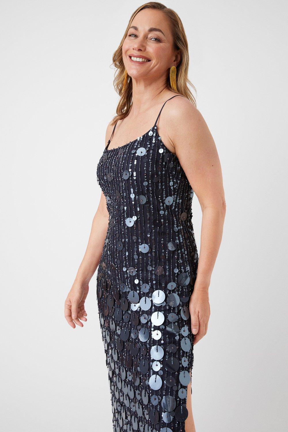 Coast toya 2025 sequin maxi dress