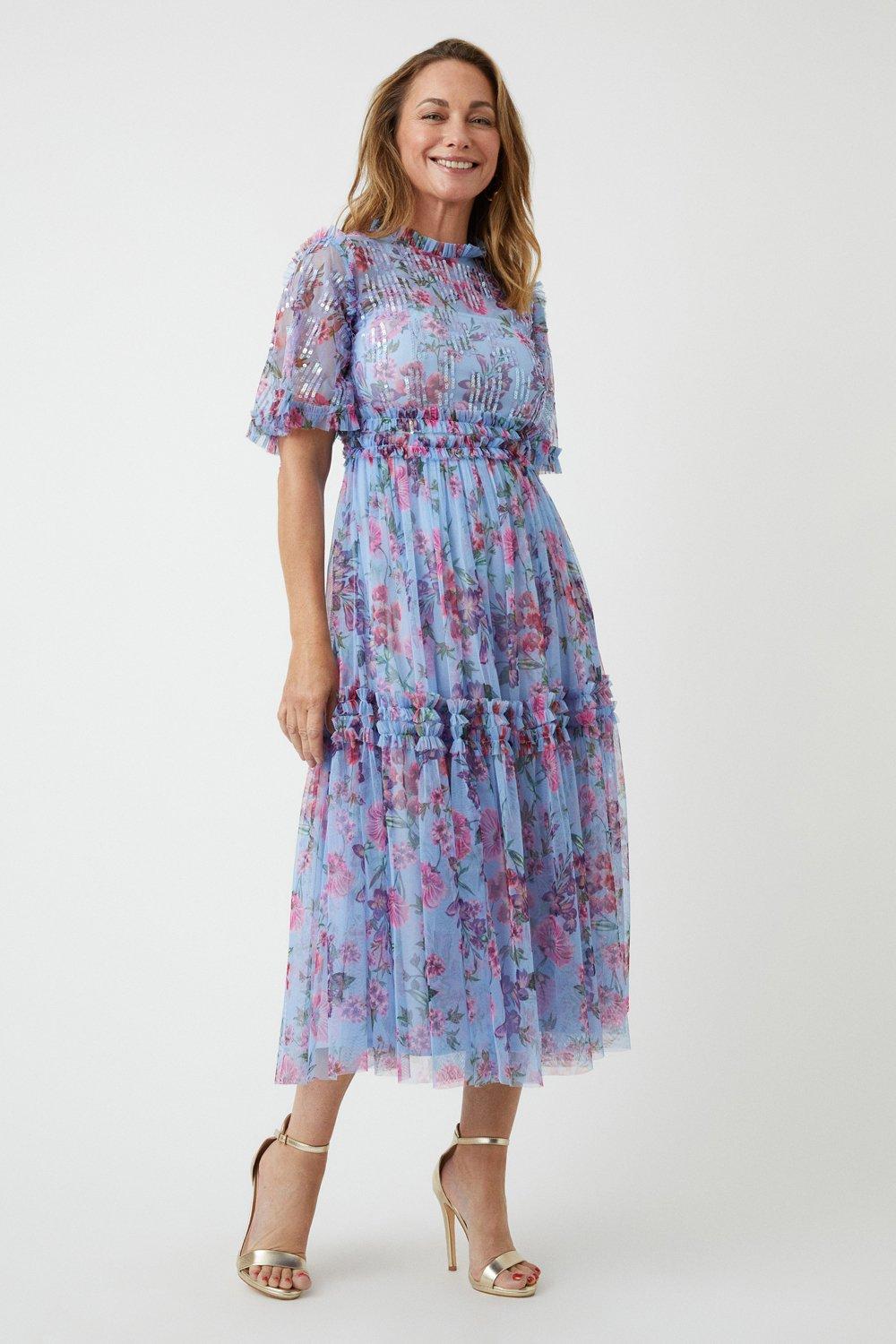 Kate spade daisy sale garden midi dress