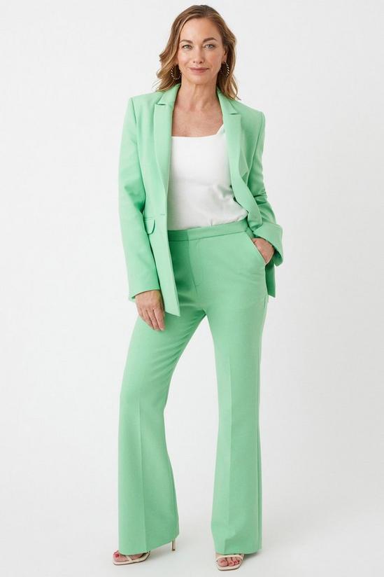 Coast Lisa Tan Fitted Flare Trouser 5