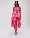 Coast Lace Bodice Organza Skirt Midi Dress thumbnail 1